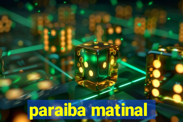 paraiba matinal